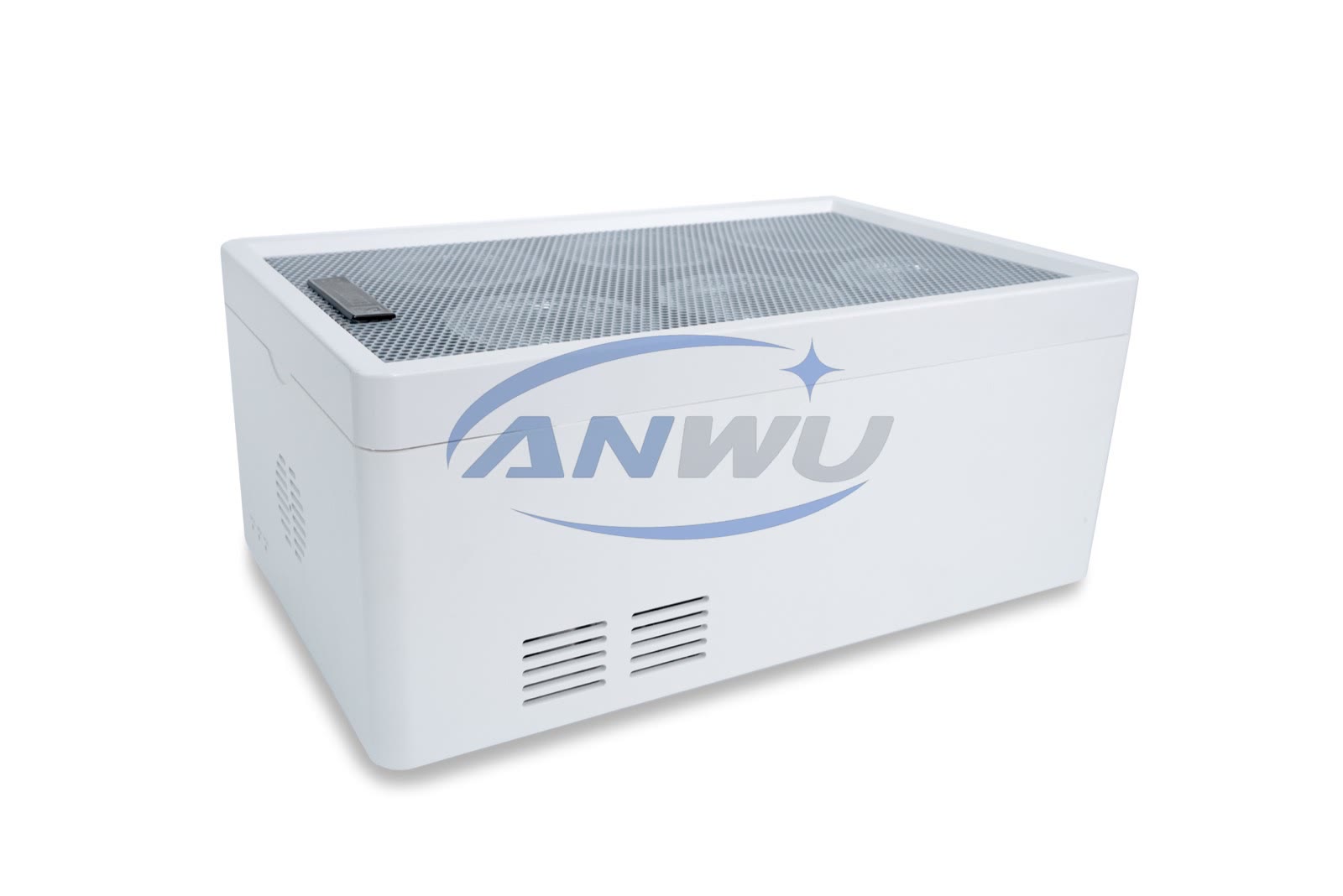 Sf 6 security fog machine arctic white top view