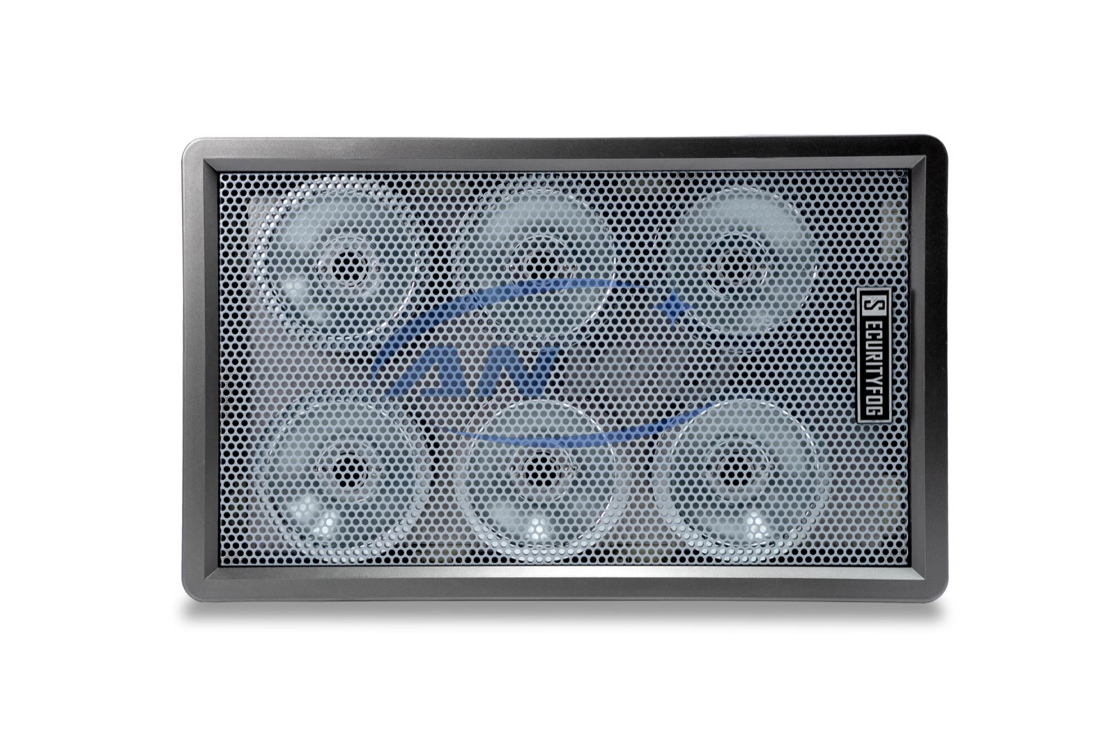 Sf 6 security fog machine graphite grey front view